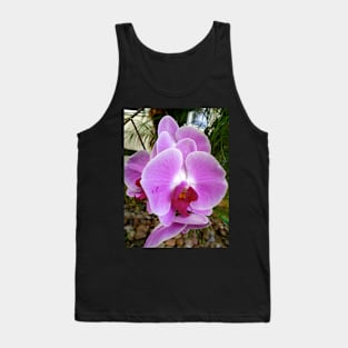 Lavender Orchid Petals Tank Top